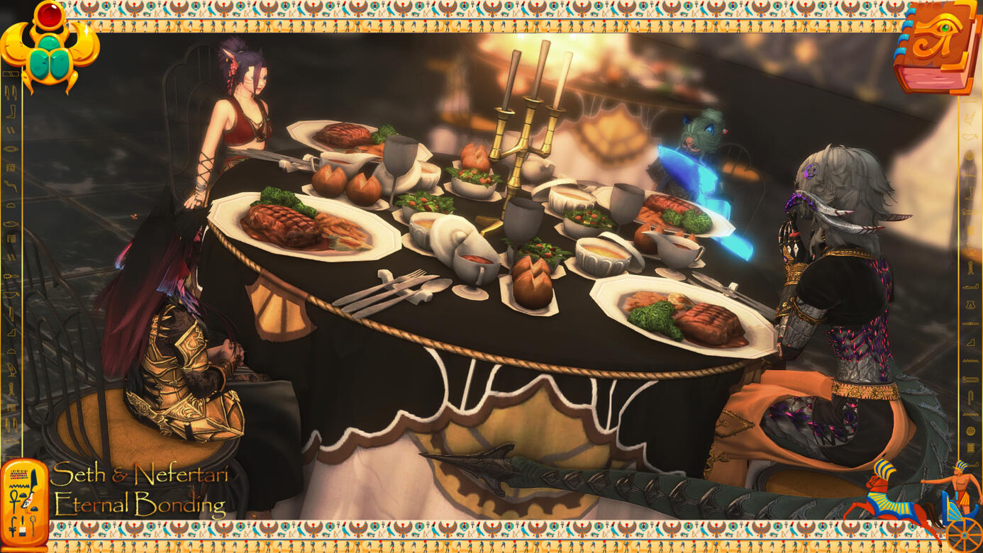 Guests at Dinner